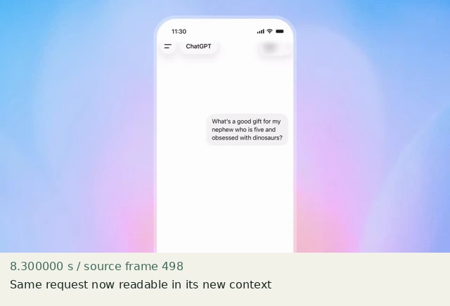 Same request now readable in its new context at source 8.300000 seconds
