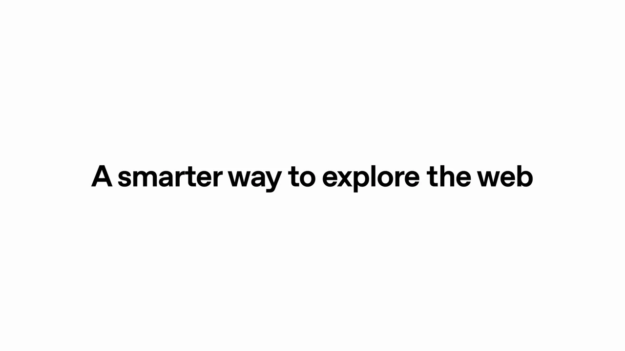 A final product statement replaces the browser.