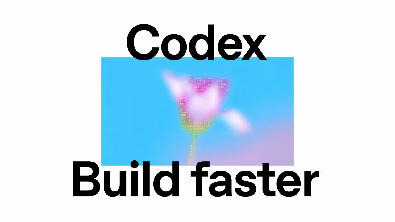 A developer in a booth leads to a build-faster title.