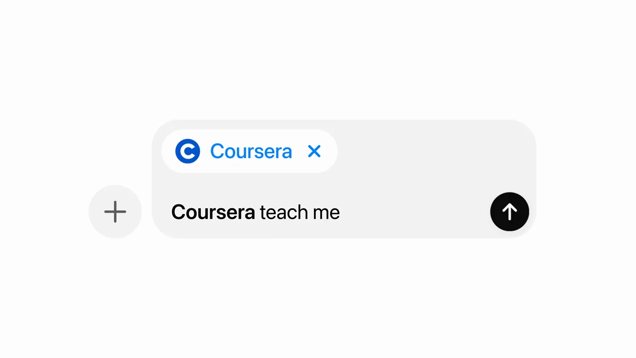 The composer cycles through named app tags and requests.