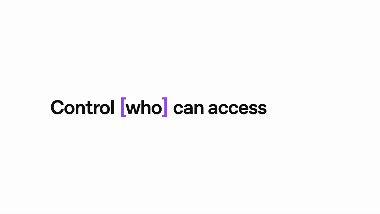 A short statement introduces who can access the result.