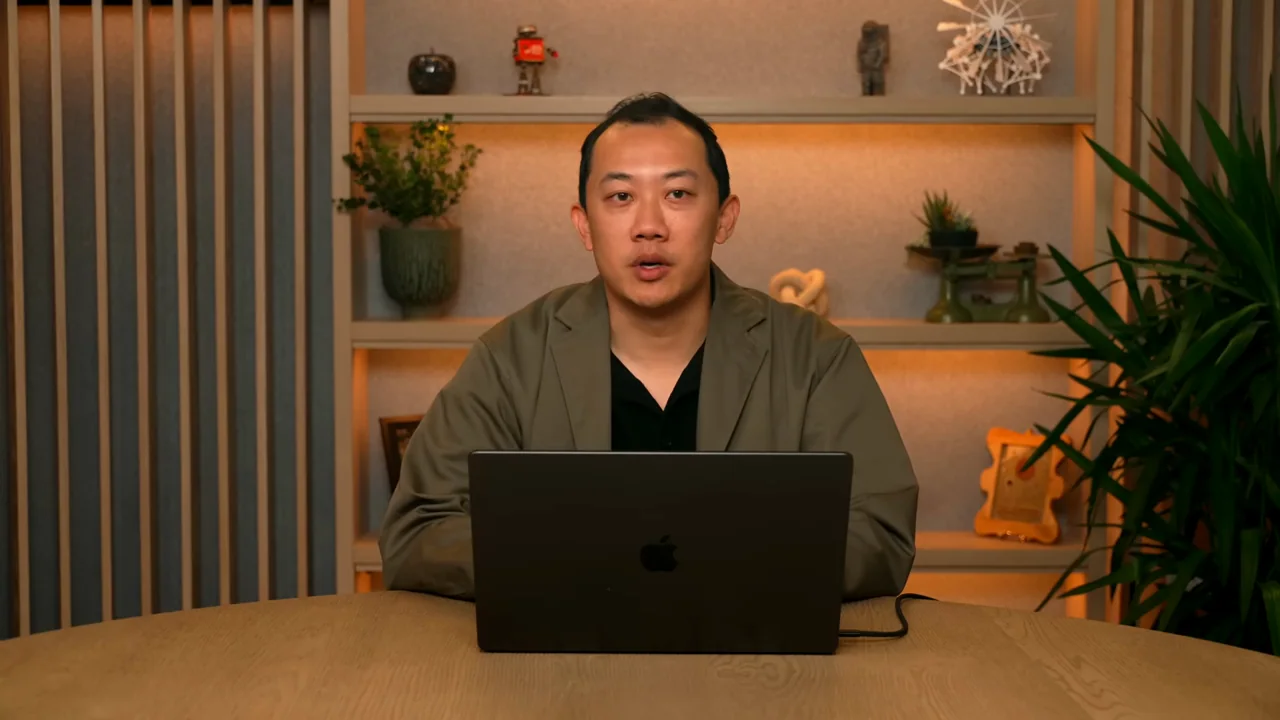 The presenter explains access and use before the final controls.