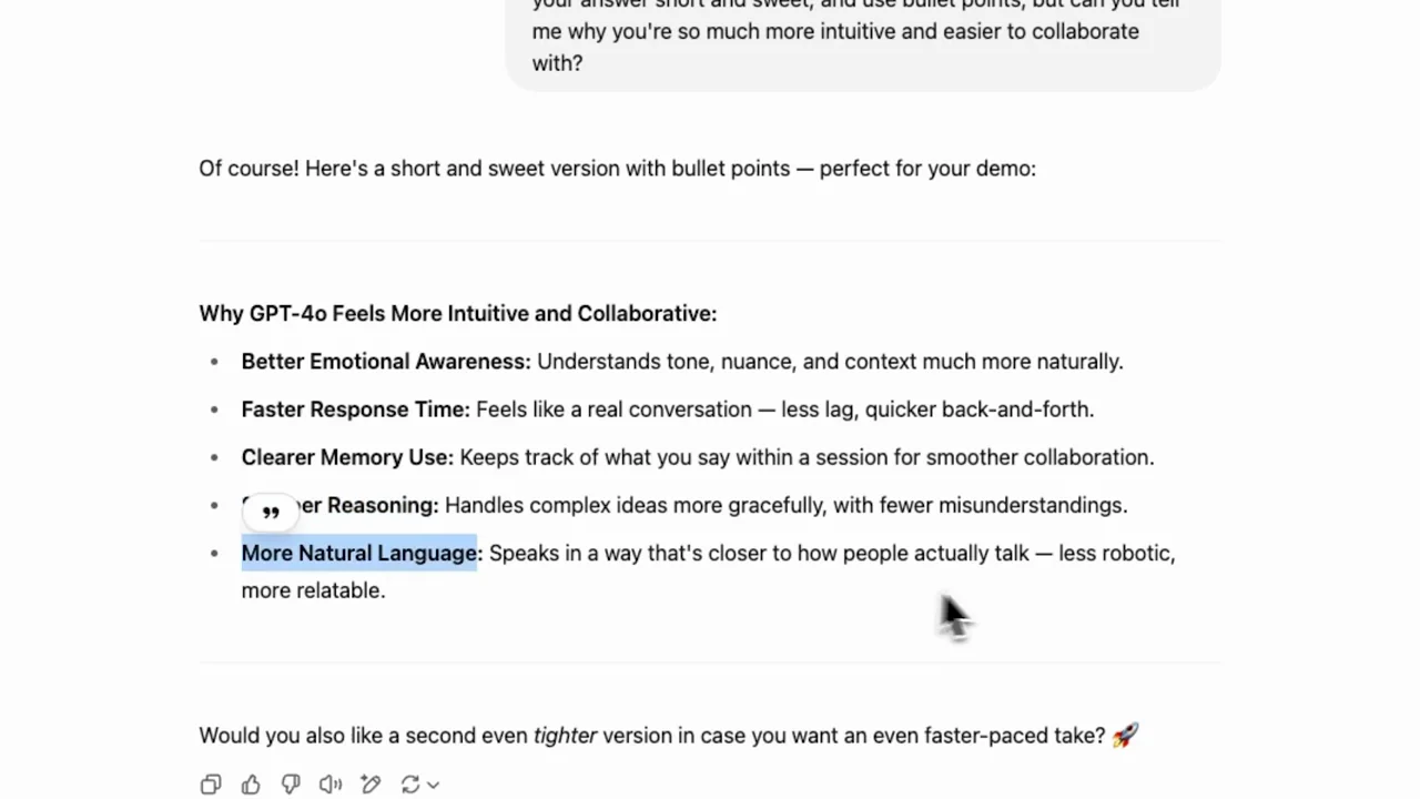 Representative frame from Collaborate and write with GPT-4o