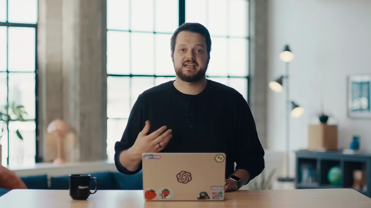 A short wide presenter shot separates settings from history review.