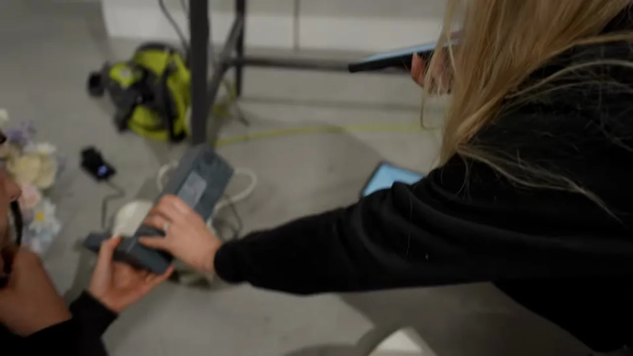 Faces and hands lead to a close phone/device interaction whose app content is not clearly readable in the samples.