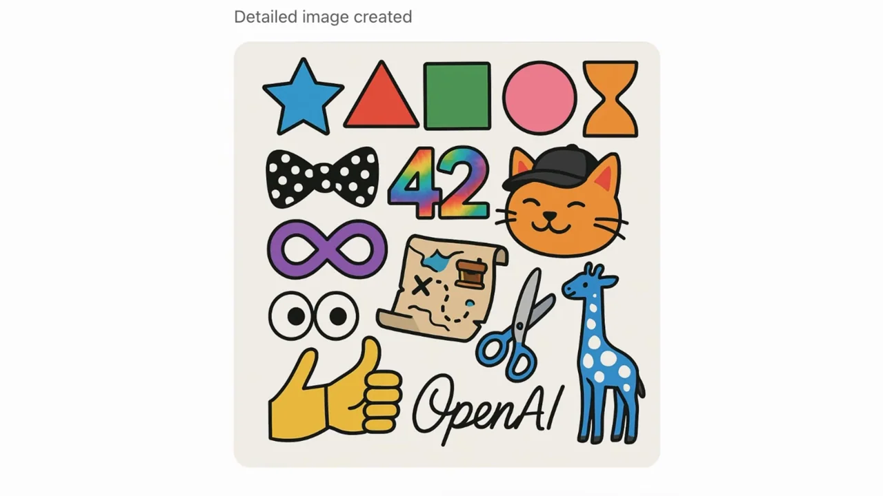 Representative frame from Detailed Directions with 4o Image Generation