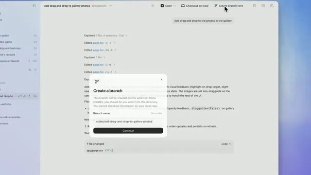 First modal