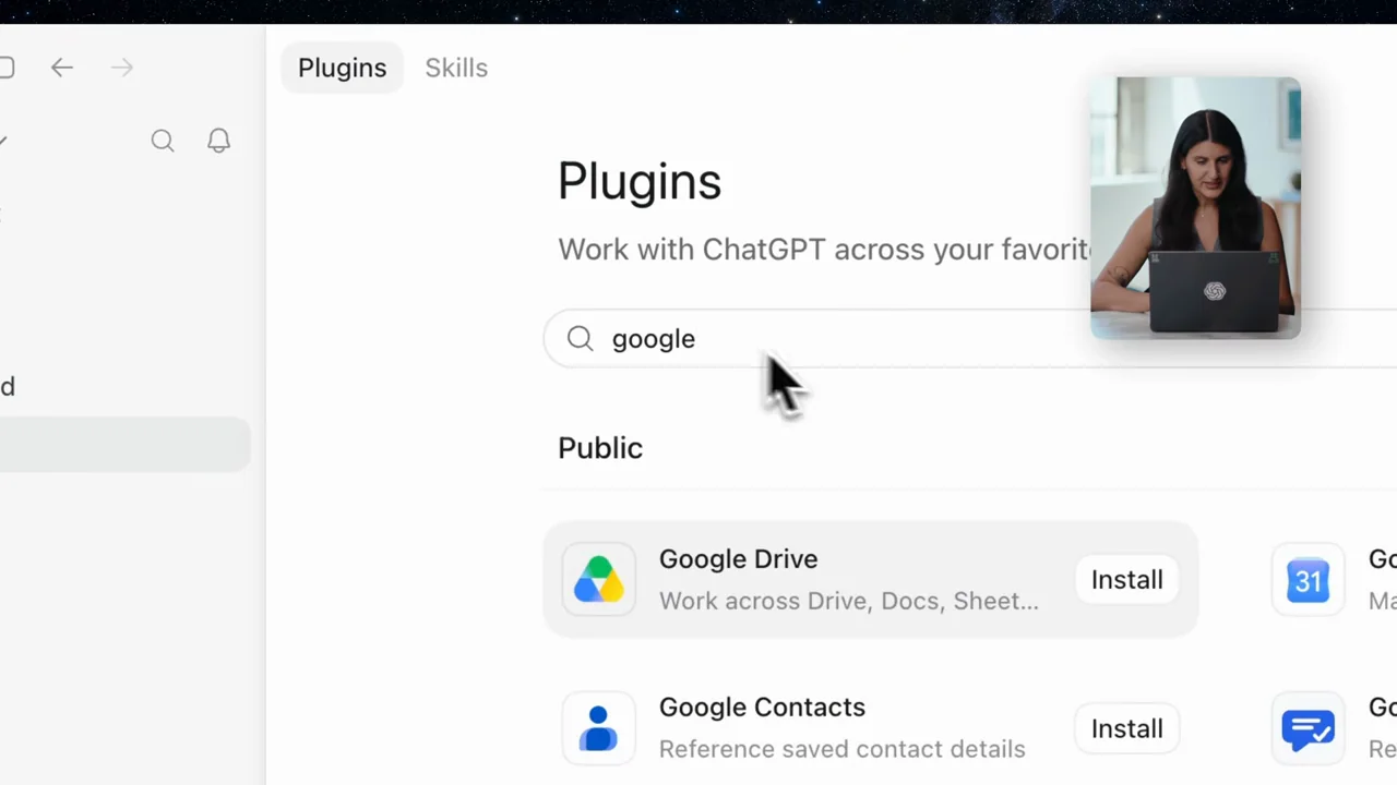 The catalog is searched and the file integration is selected.