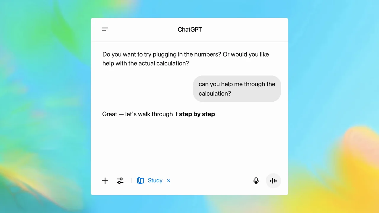 Representative frame from Introducing ChatGPT Study Mode