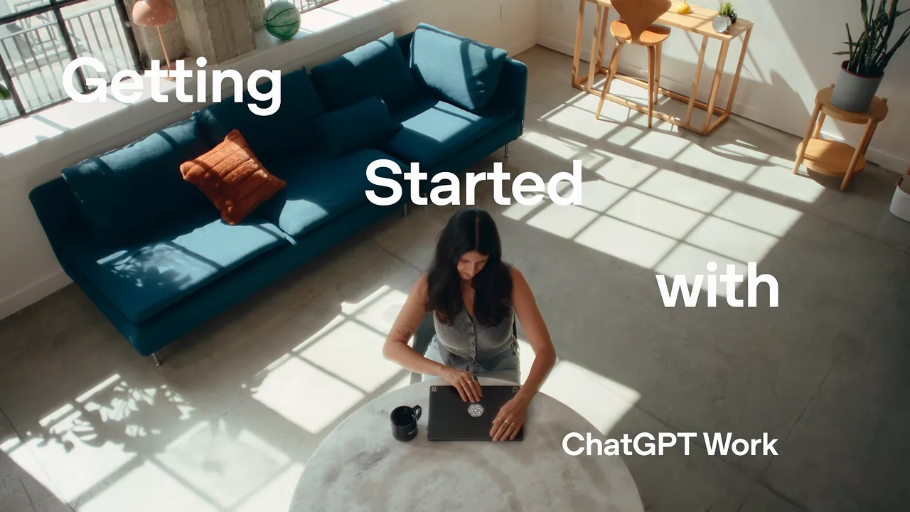A room-wide shot introduces the getting-started topic.