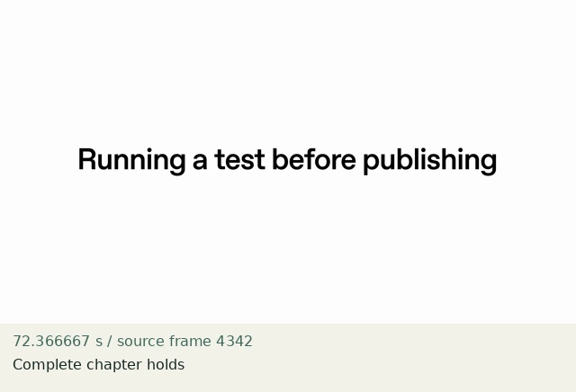 Complete chapter holds — source frame 4342
