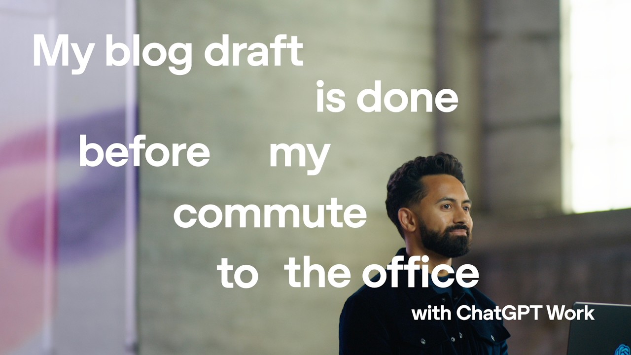 How to Create a Solid Blog Draft With ChatGPT Work | Tutorial — original channel thumbnail
