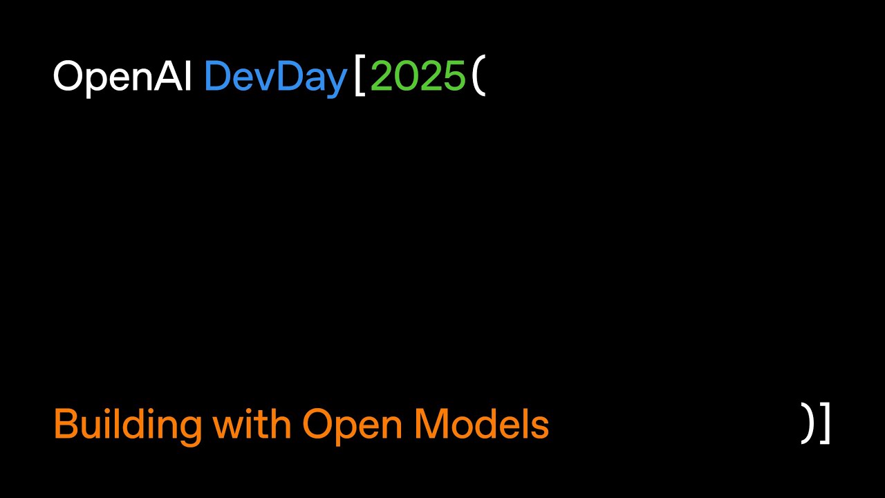 Building with Open Models — original channel thumbnail