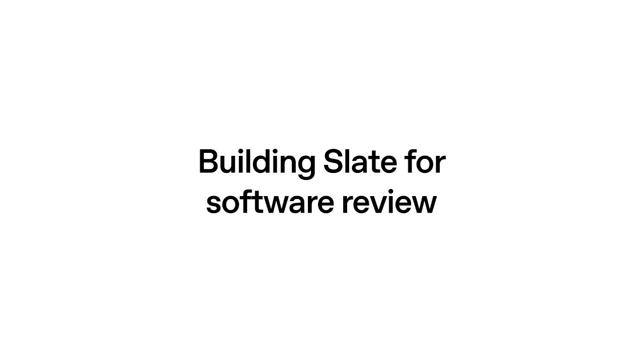 Workspace agents in ChatGPT: Software review agent — original channel thumbnail