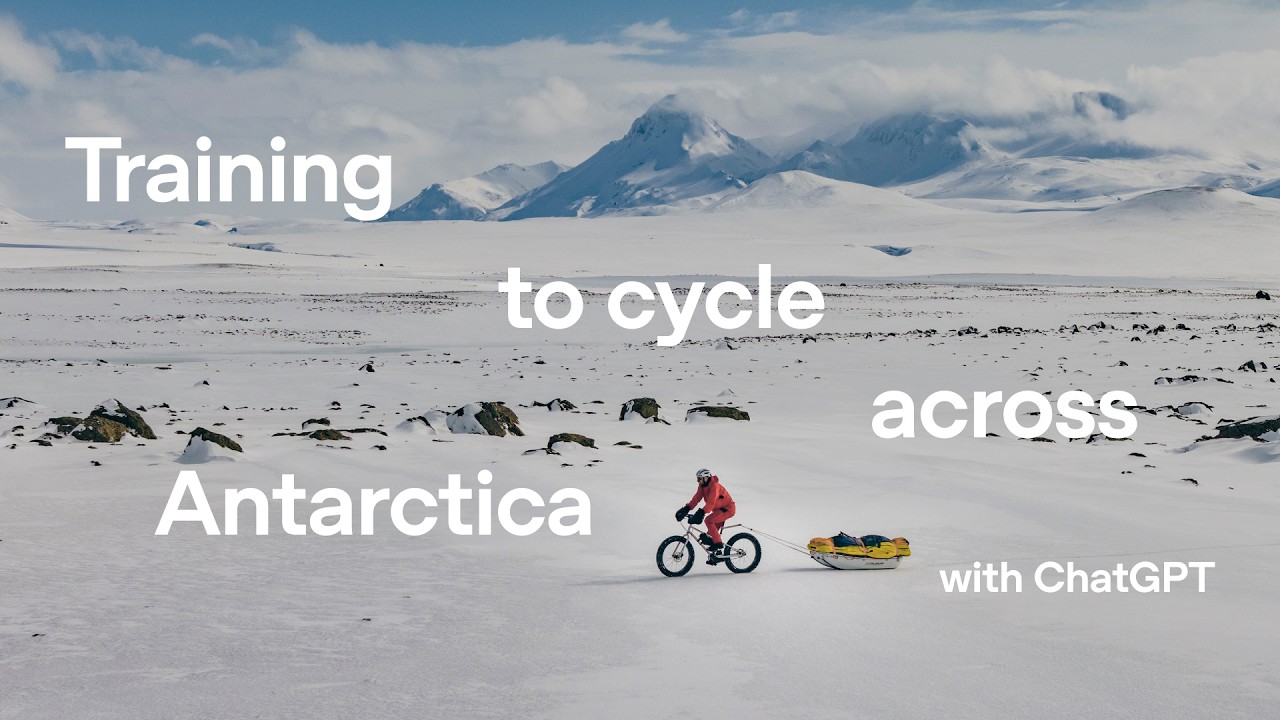 Training to cycle across Antarctica | with ChatGPT — original channel thumbnail