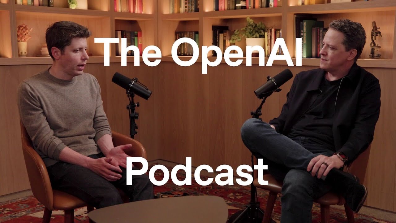 Sam Altman on AGI, GPT-5, and what’s next — the OpenAI Podcast Ep. 1 — original channel thumbnail