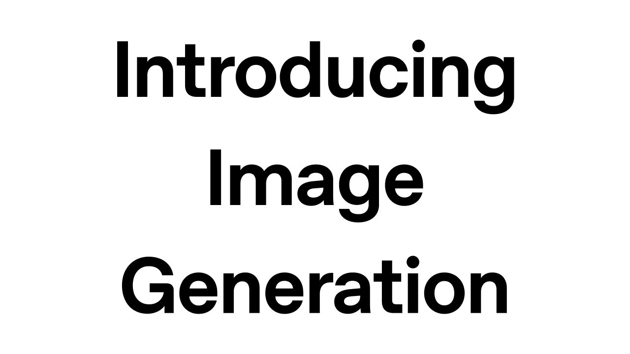 OpenAI 4o Image Generation — original channel thumbnail