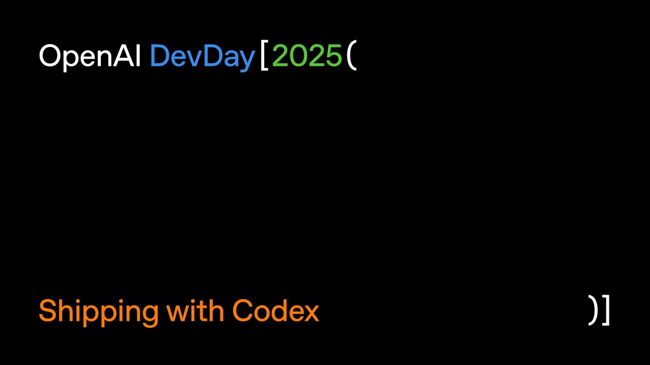 Shipping with Codex — original channel thumbnail