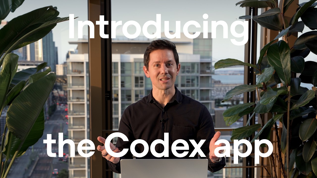 Introducing the Codex app — original channel thumbnail