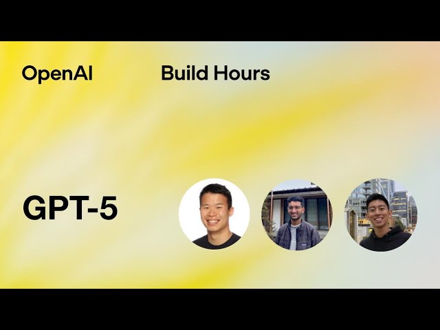Build Hour: GPT-5 — original channel thumbnail