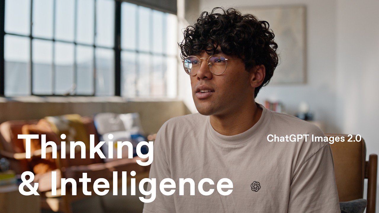 Thinking & Intelligence with ChatGPT Images 2.0 — original channel thumbnail