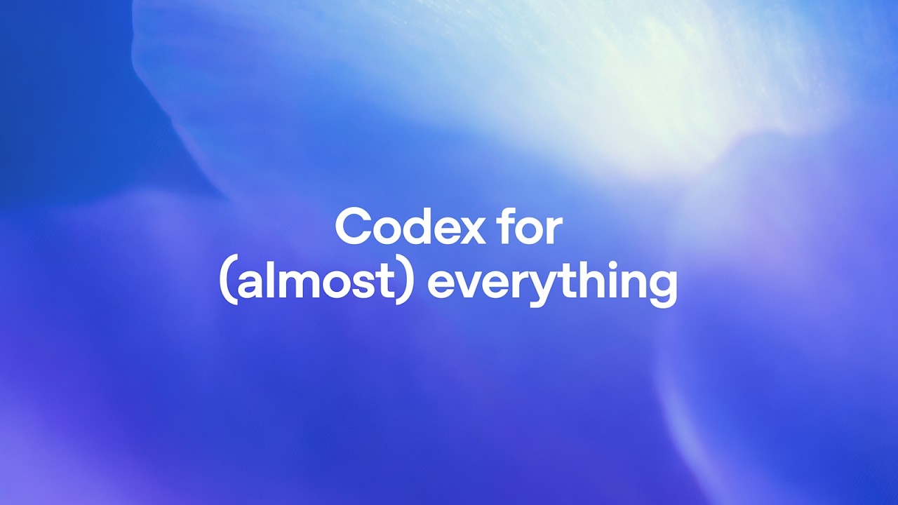 Codex for (almost) everything — original channel thumbnail