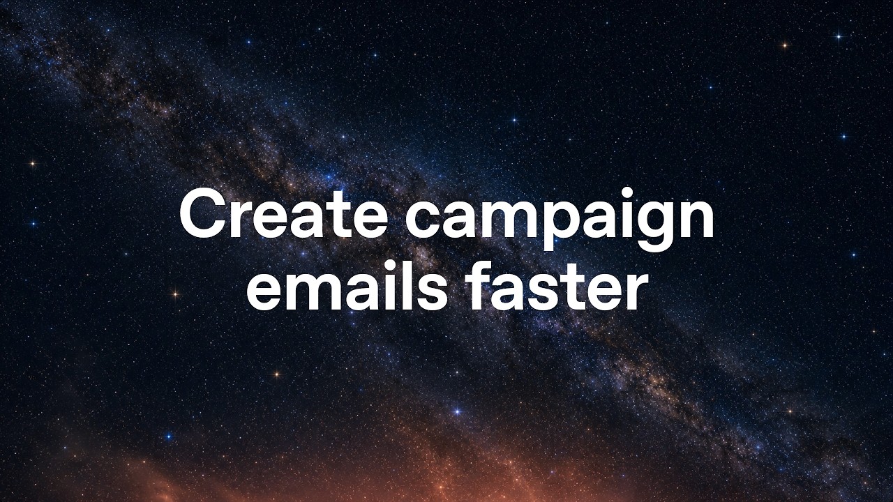 Use ChatGPT Work to create campaign emails — original channel thumbnail