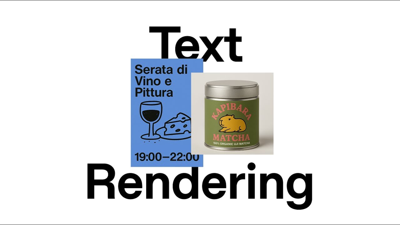Text Rendering with 4o Image Generation — original channel thumbnail