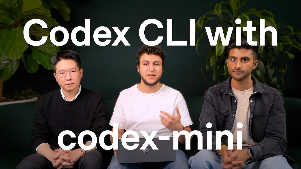 Codex CLI with codex-mini — original channel thumbnail