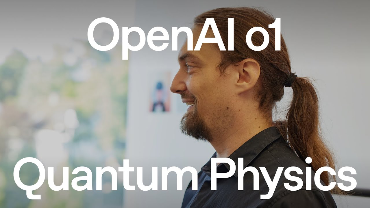 Mario Krenn: OpenAI o1 & Quantum Physics — original channel thumbnail