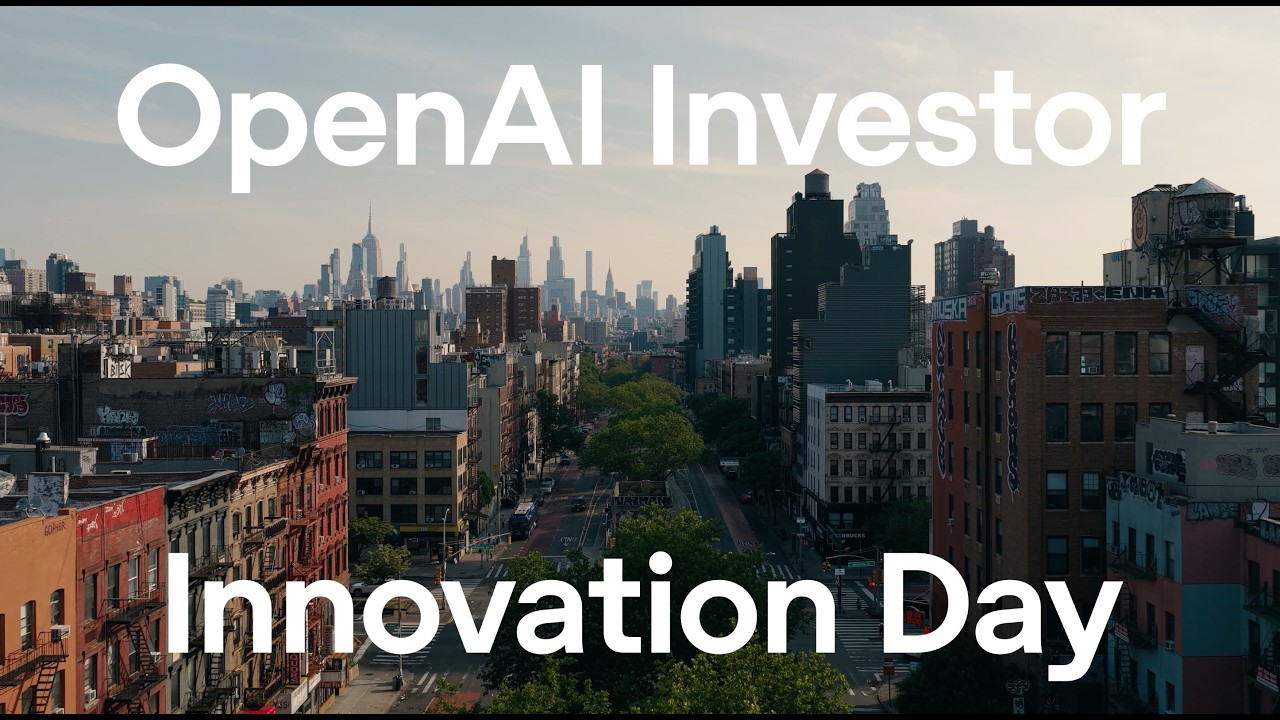 OpenAI Investor Innovation Day — original channel thumbnail