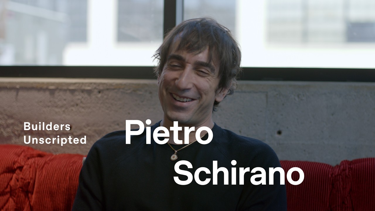 Builders Unscripted: Ep. 4 - Pietro Schirano — original channel thumbnail