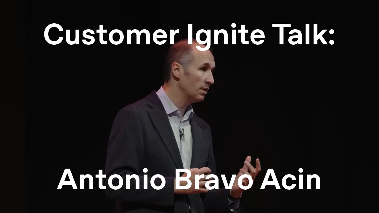 Customer Ignite Talk: Antonio Bravo Acin (Global Head of AI Transformation, BBVA) & OpenAI — original channel thumbnail