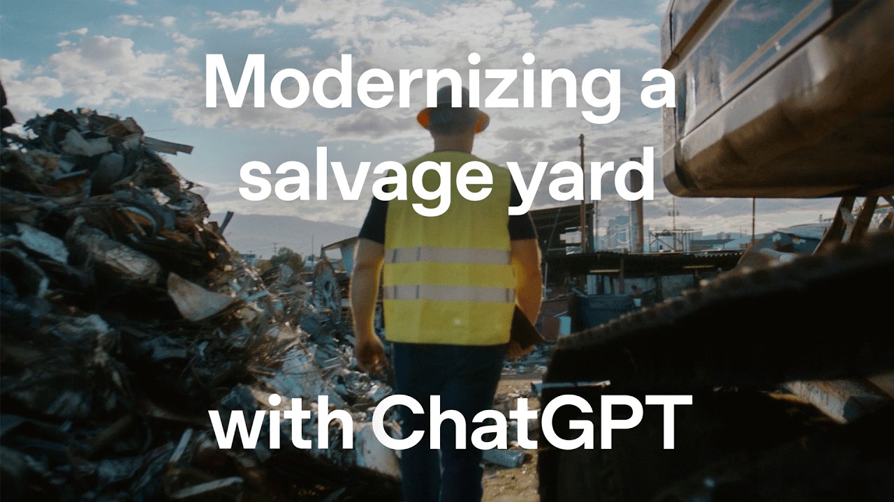 Modernizing an 86-year-old salvage yard | with ChatGPT | Super Bowl 2026 — original channel thumbnail