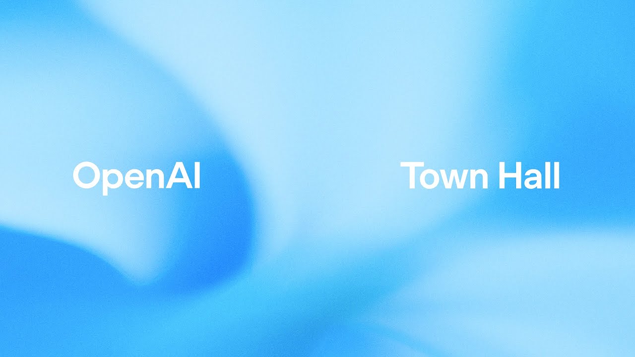 OpenAI Town Hall with Sam Altman — original channel thumbnail