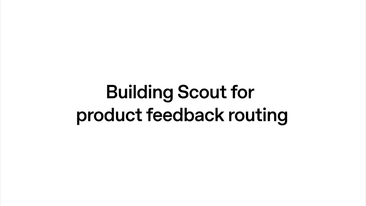 Workspace agents in ChatGPT: Product feedback routing agent — original channel thumbnail