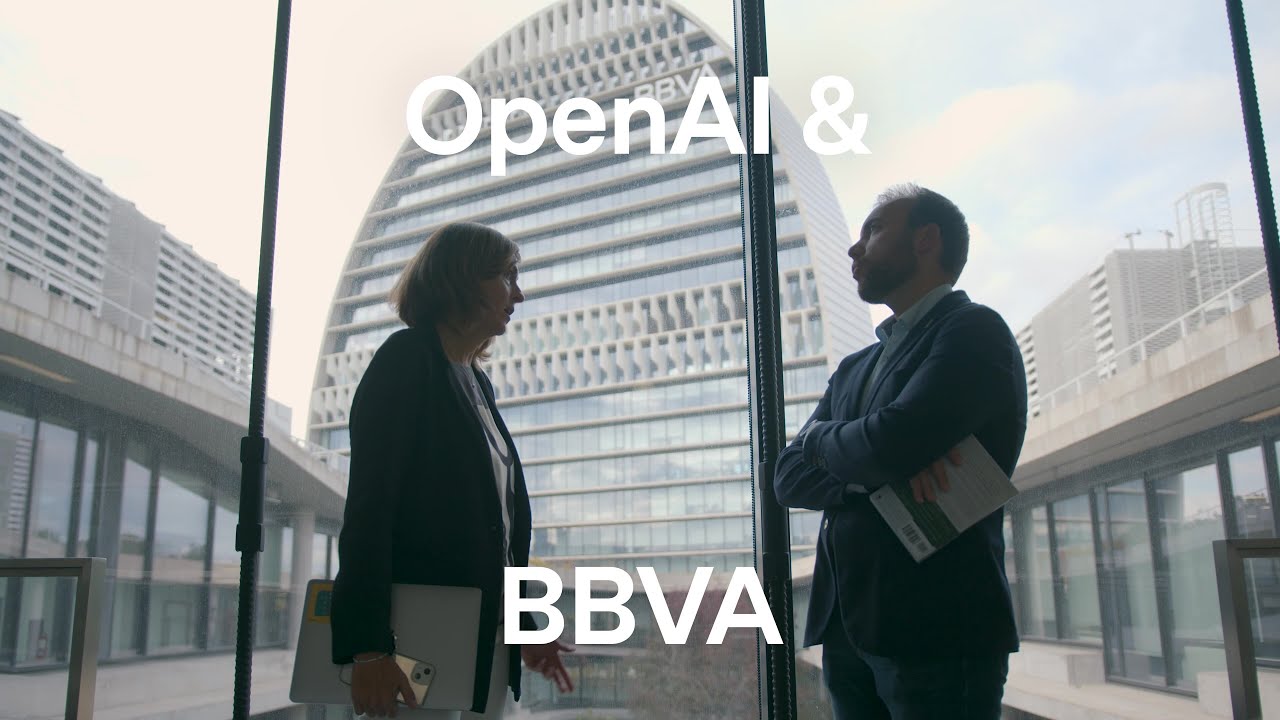 BBVA puts AI in the hands of every team with ChatGPT Enterprise — original channel thumbnail