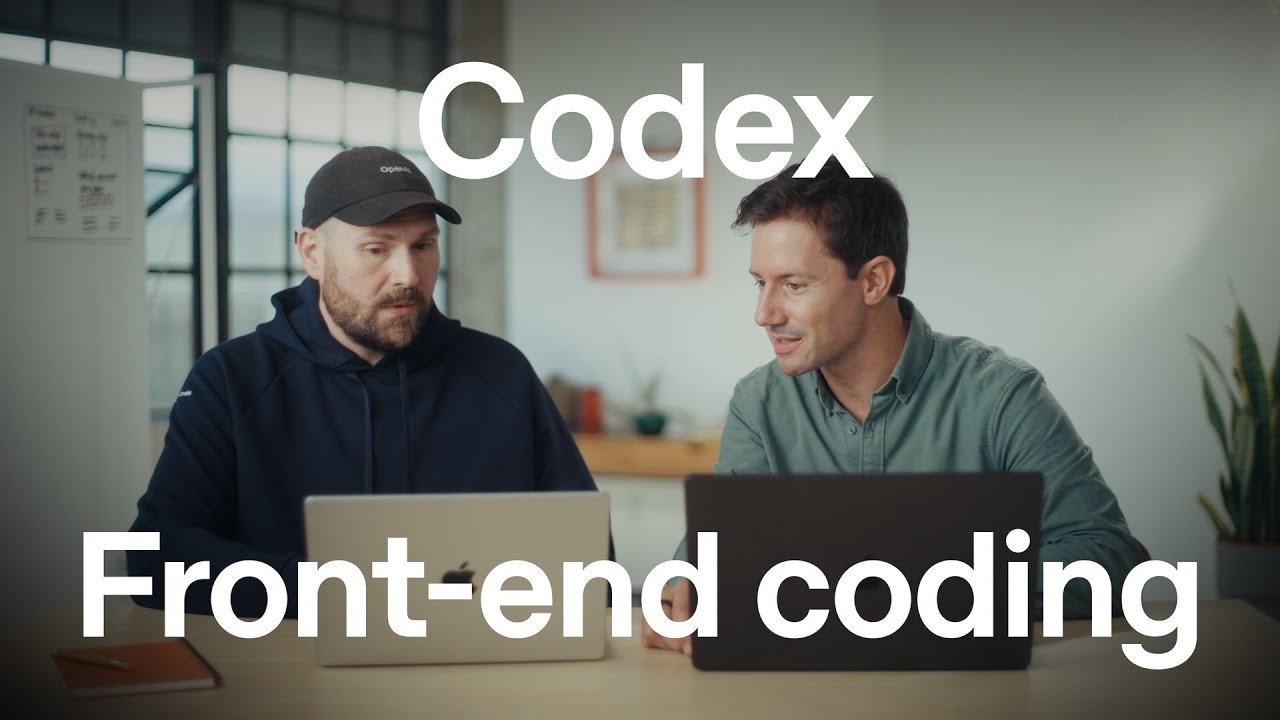 Build beautiful frontends with OpenAI Codex — original channel thumbnail