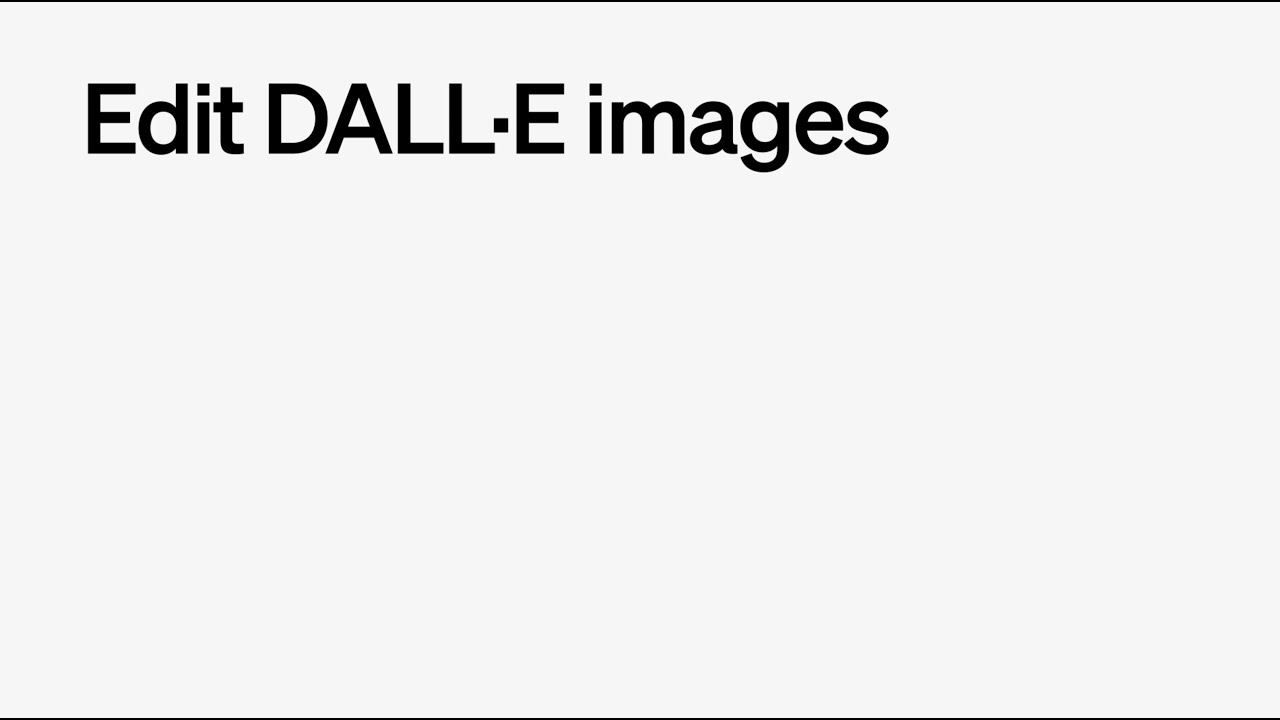 Editing DALL·E Images in ChatGPT — original channel thumbnail