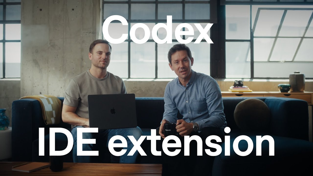 OpenAI Codex in your code editor — original channel thumbnail