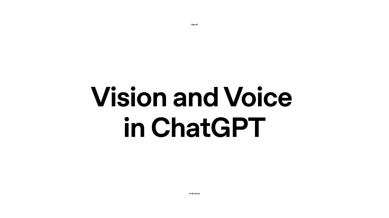 Vision and voice in ChatGPT — original channel thumbnail