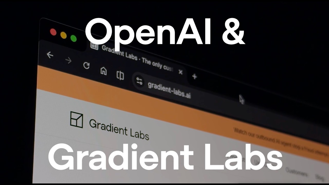 OpenAl x Gradient Labs Founder Spotlight — original channel thumbnail