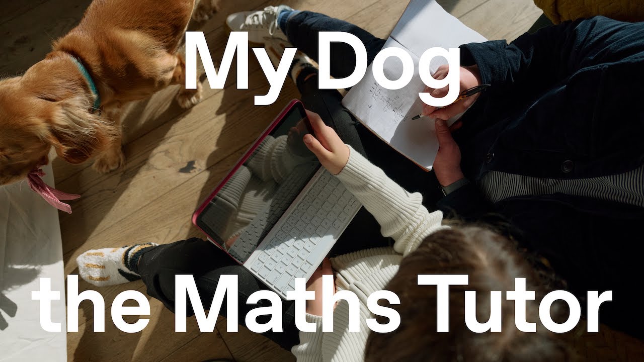 My dog, the maths tutor — original channel thumbnail